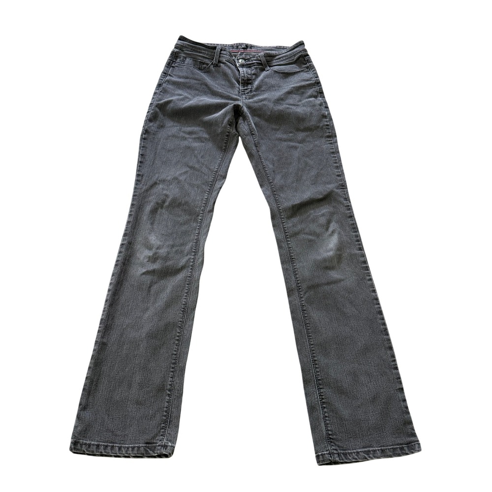 MAC Jeans Angela Women's Gray Straight Leg Stretch Jeans Size 38/34 EU Cotton